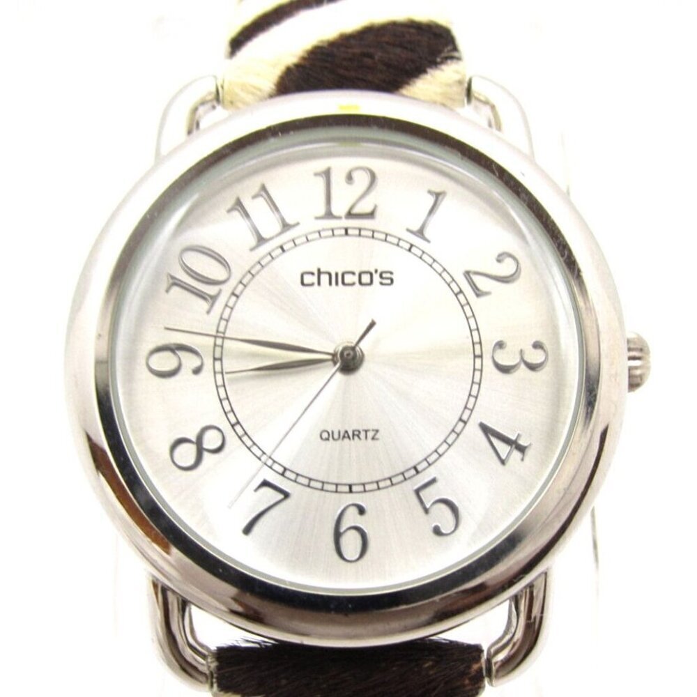 Women‎ Chico Quartz WR Analog 37mm Round Watch (H91) "New Battery"